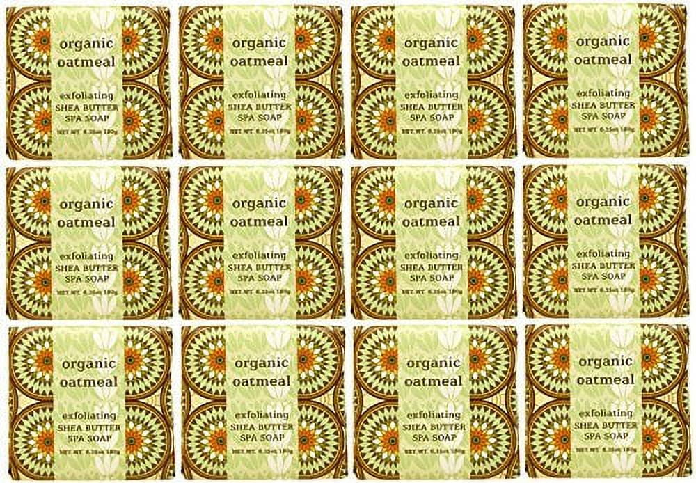 1.9oz Soap Company Bulk (Organic 12 Trading Greenwich Packs Oatmeal) of Bay