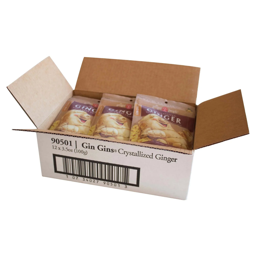 Ginger People, Of The Gins Candy, (Pack Gin 12) 3.5 Ounce