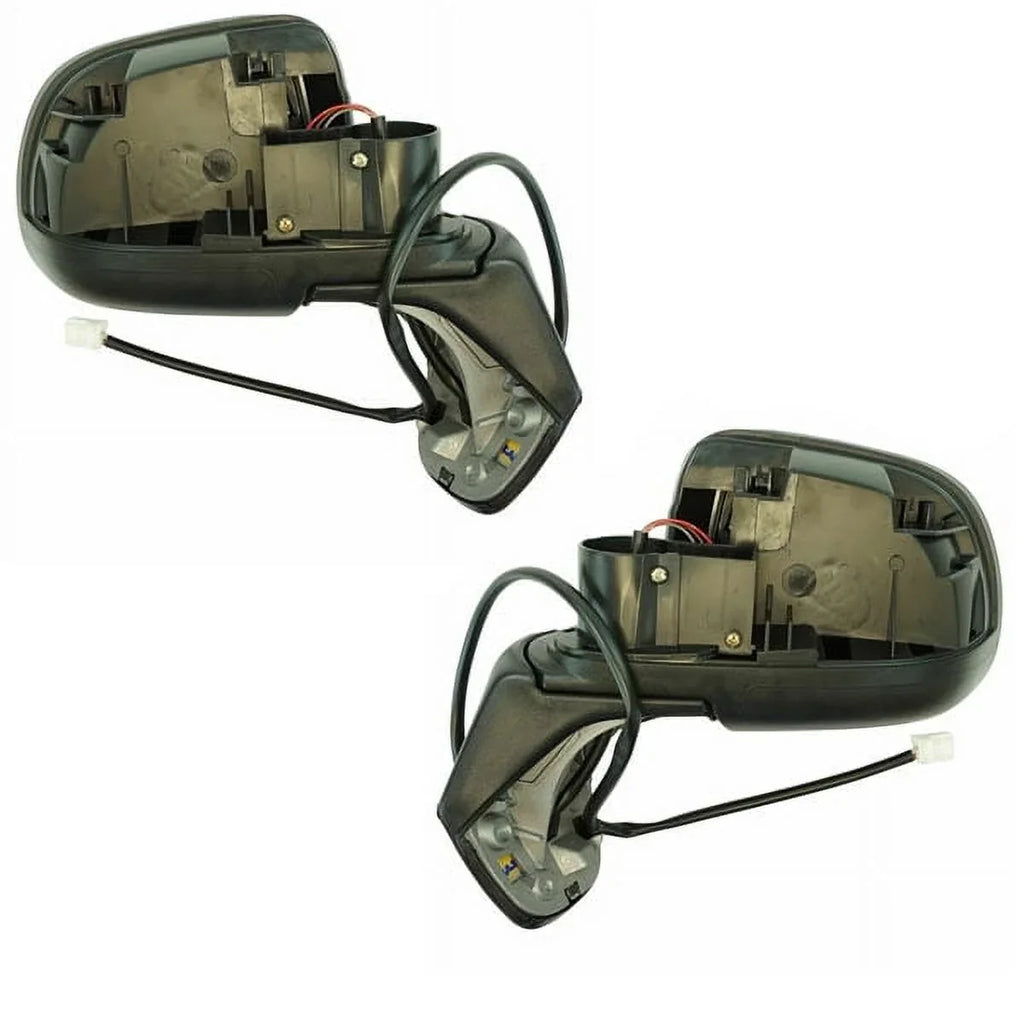 View Note w/o-Camera Versa For Rear Mirror Power 14-17 Non-Heated Door SET PAIR