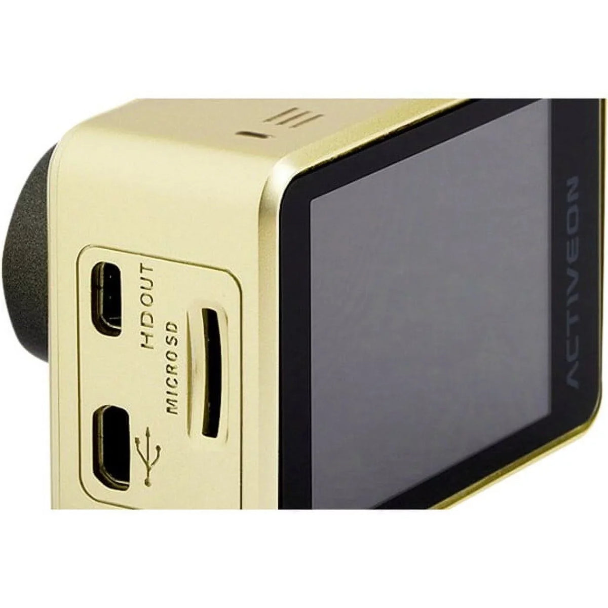 HD, CMOS, Camcorder, Touchscreen, ACTIVEON Digital Full 2" Gold LCD