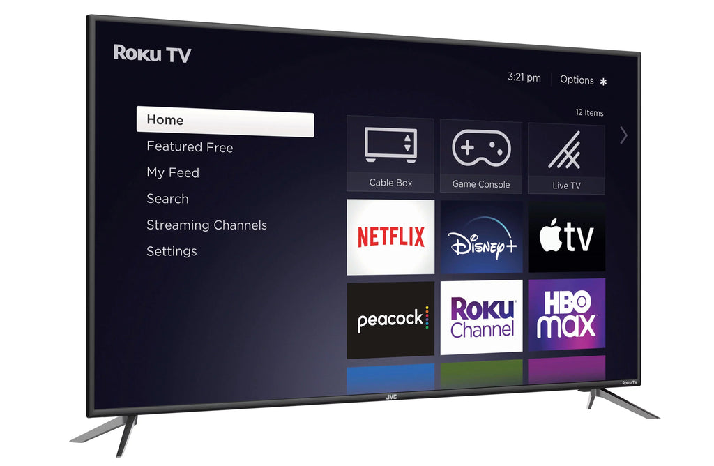 QLED 58" Roku Class UHD Smart TV 4K Series JVC Quantum LT-58MAW804