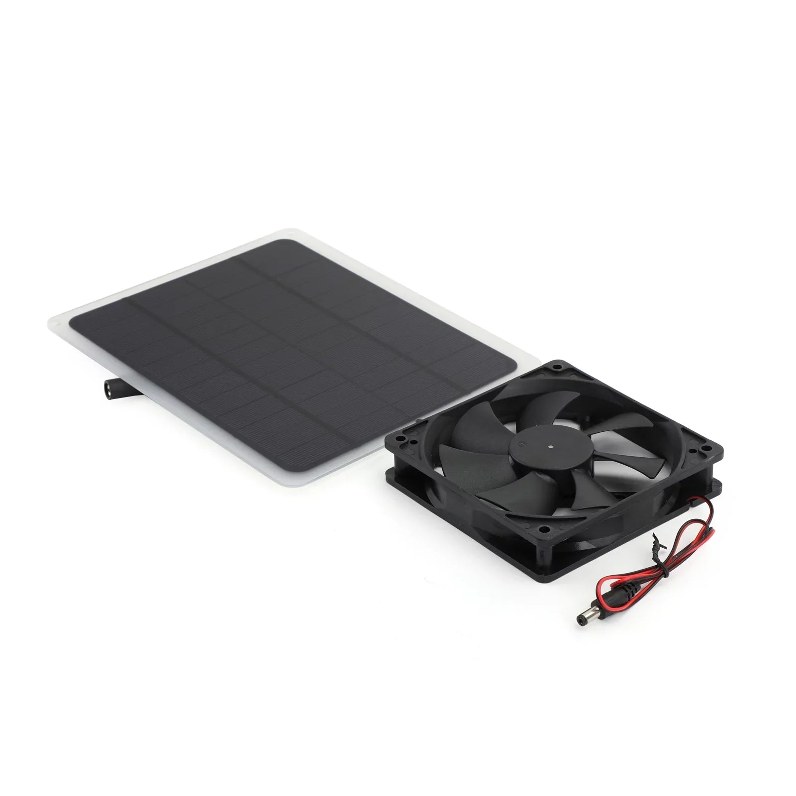 Kit, Chicken 10w Houses Panel For Ventilator Portable Fan Mini Solar Powered Fan Greenhouse Pet House Outdoor 12V Camping Ventilation Cooling Kit, Solar TOPTENG