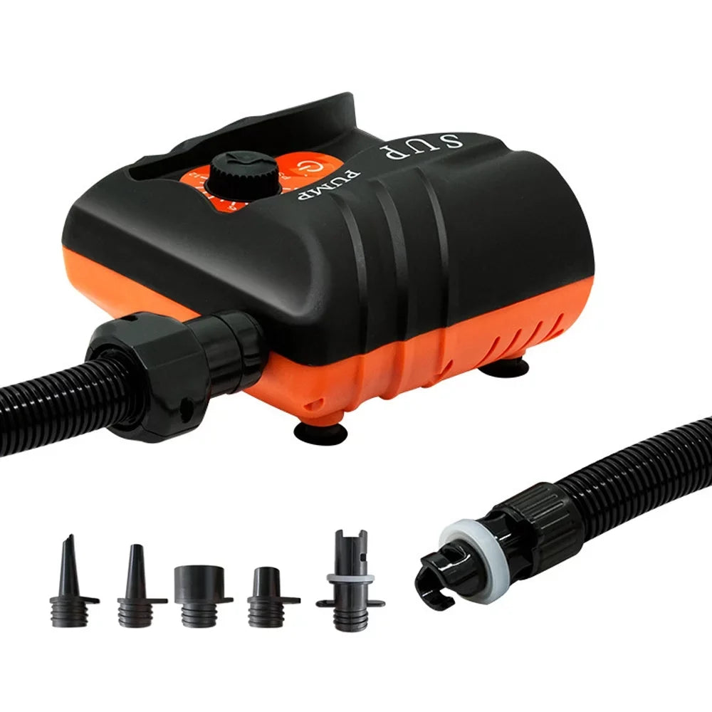 Paddle Intelligent for Electric Boat, Inflatable Air Compressor High 16PSI Pressure Board Pump Tomshoo Pool