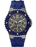 Guess Silicone Watch Blue Men's U12655G1