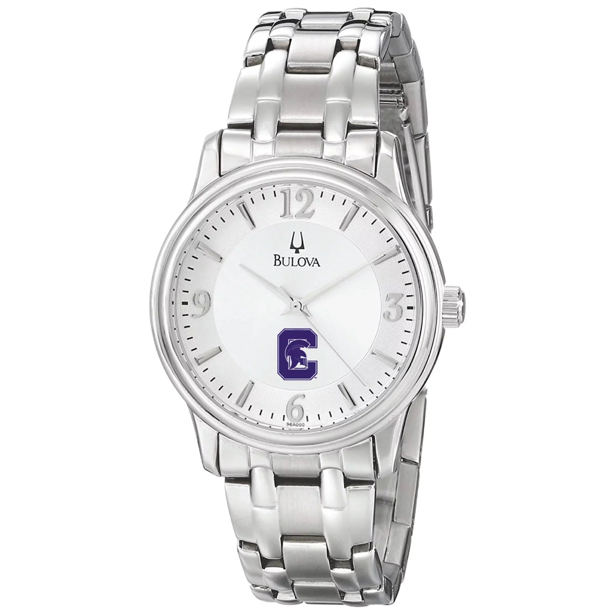 Capital Steel Quartz University Bulova Stainless Silver Men's Watch Comets