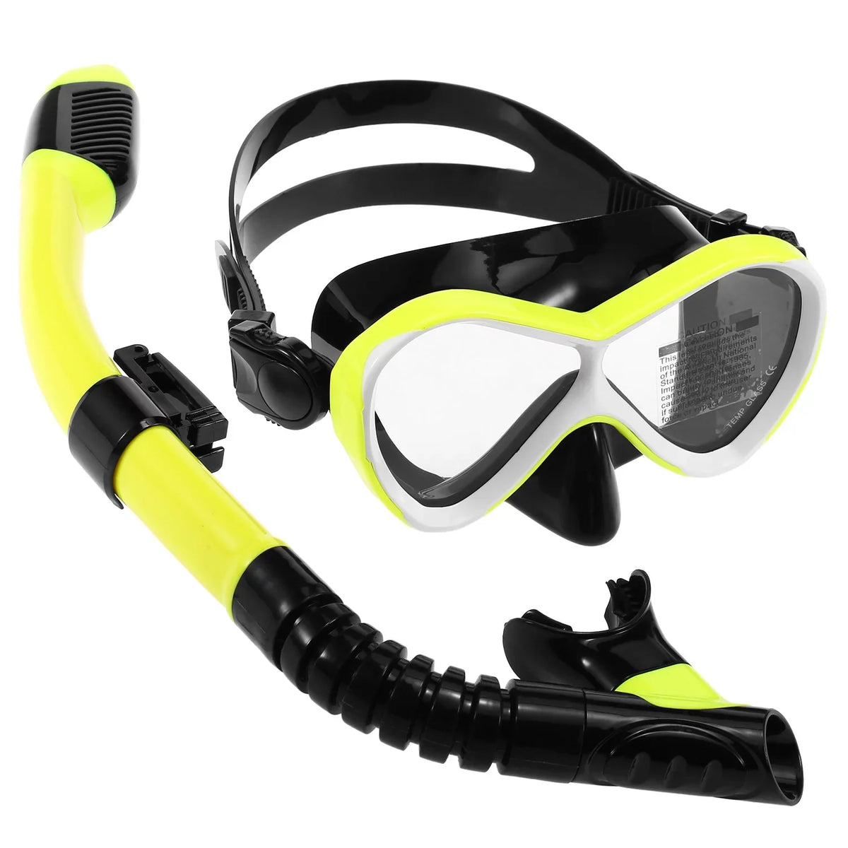 Set Goggles Swimming for Snorkel -fog Tube Professional Snorkel with Dry Goggles