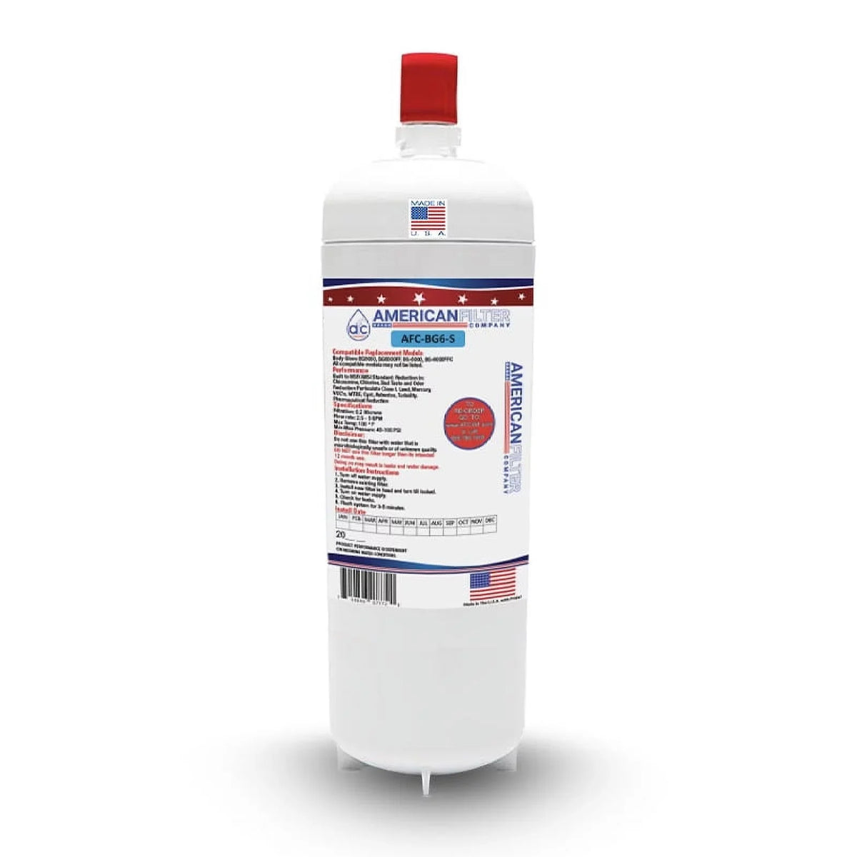 3MDW311 AFC with 1 Brand Made , - Water # in - Model Filter 3M® , Filters , Compatible U.S.A. AFC-APH3-2