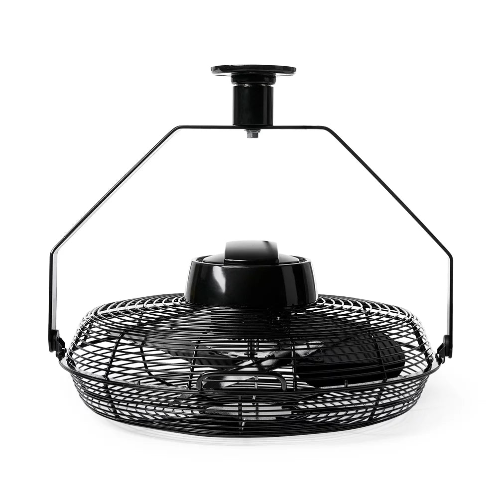 Non-Oscillating Ceiling King Motor Speed HP 18" Fan Mount Air Enclosed 3 1/16