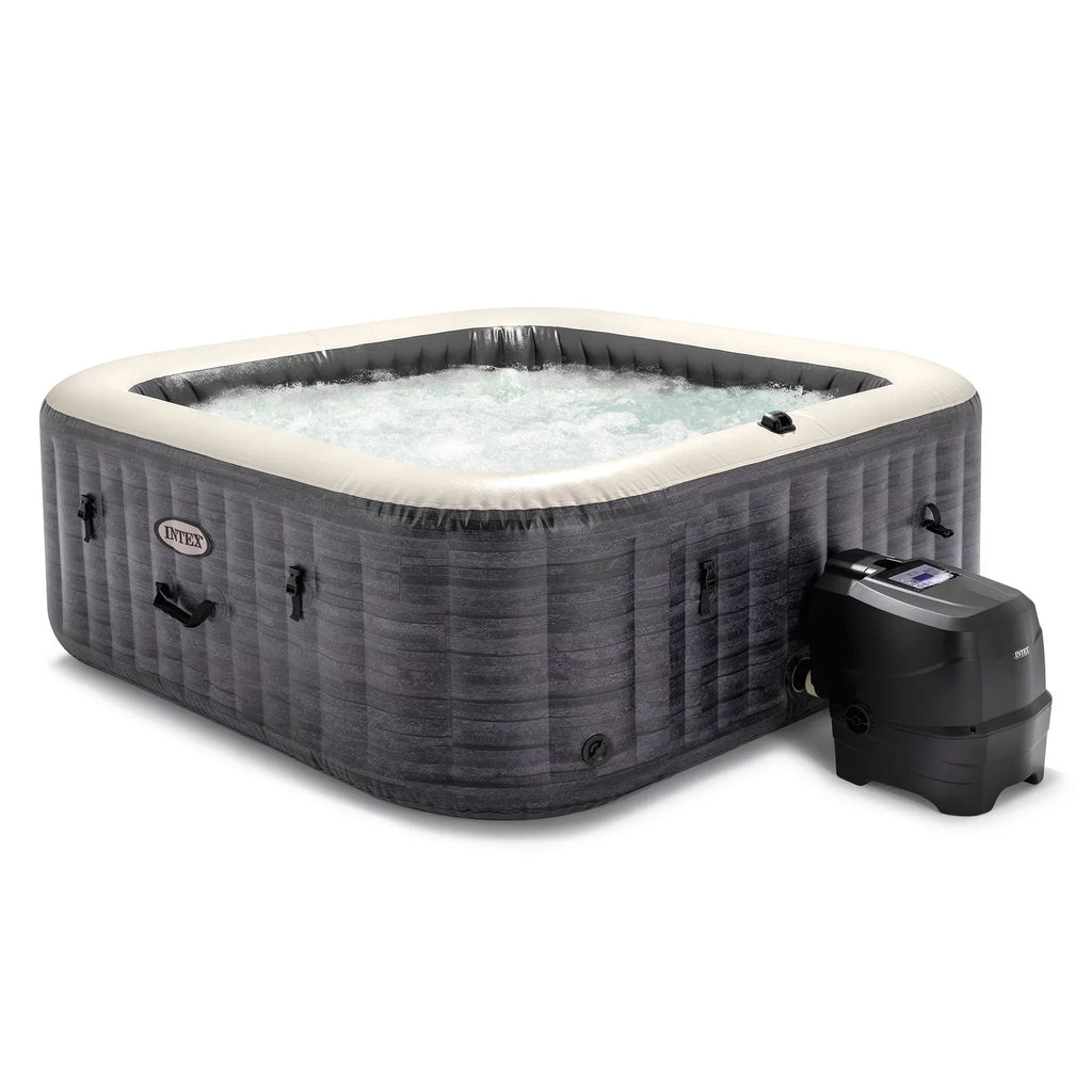 x Intex PureSpa Tray with Greystone 28", Hot Tub, Phone Inflatable 94 Plus