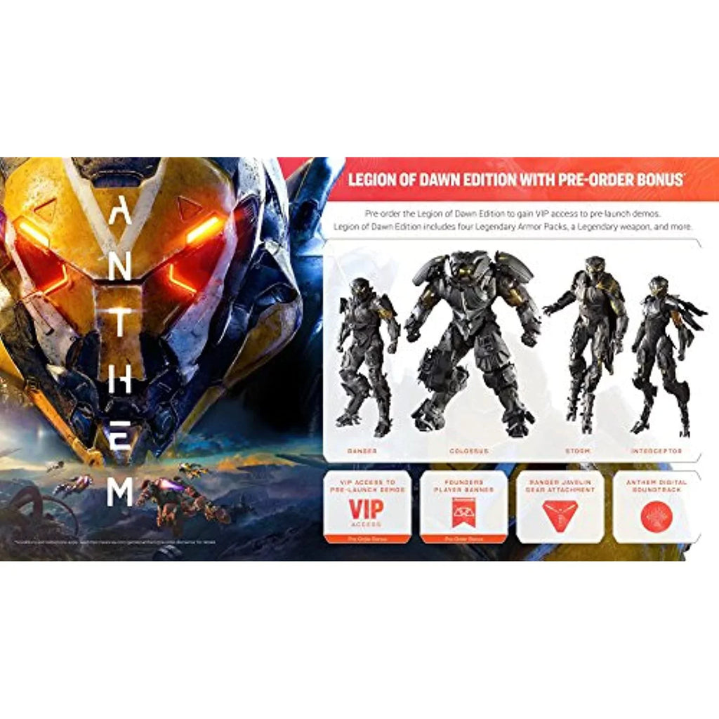 Of Xbox One Anthem: Edition - Legion Dawn