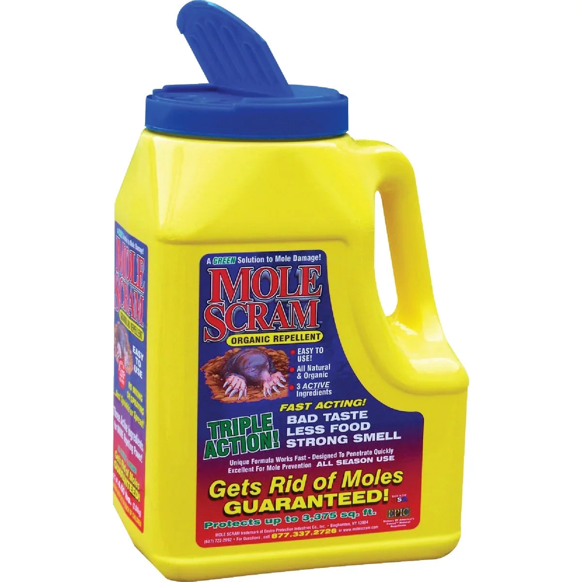 Scram Mole Granular Lb. 4.5 Repellent Organic 12004 Mole