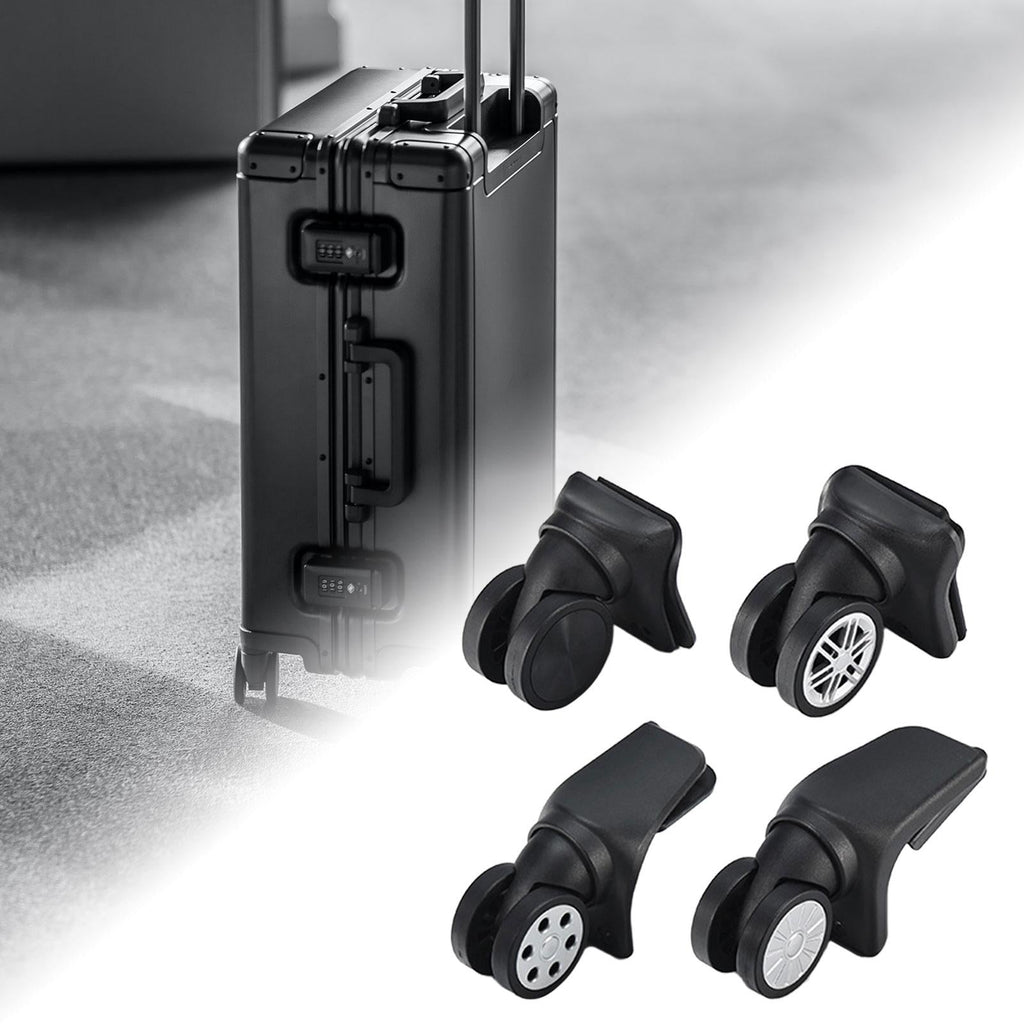 for 4x Case Trolley Replacement Wheels Luggage Bags Luggage Durable Suitcase