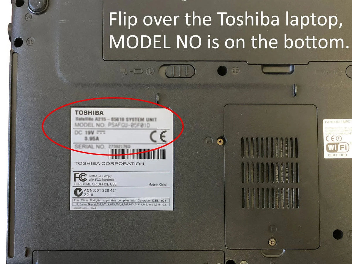 Power Adapter Satellite Charger Toshiba P25W-C2300-4K