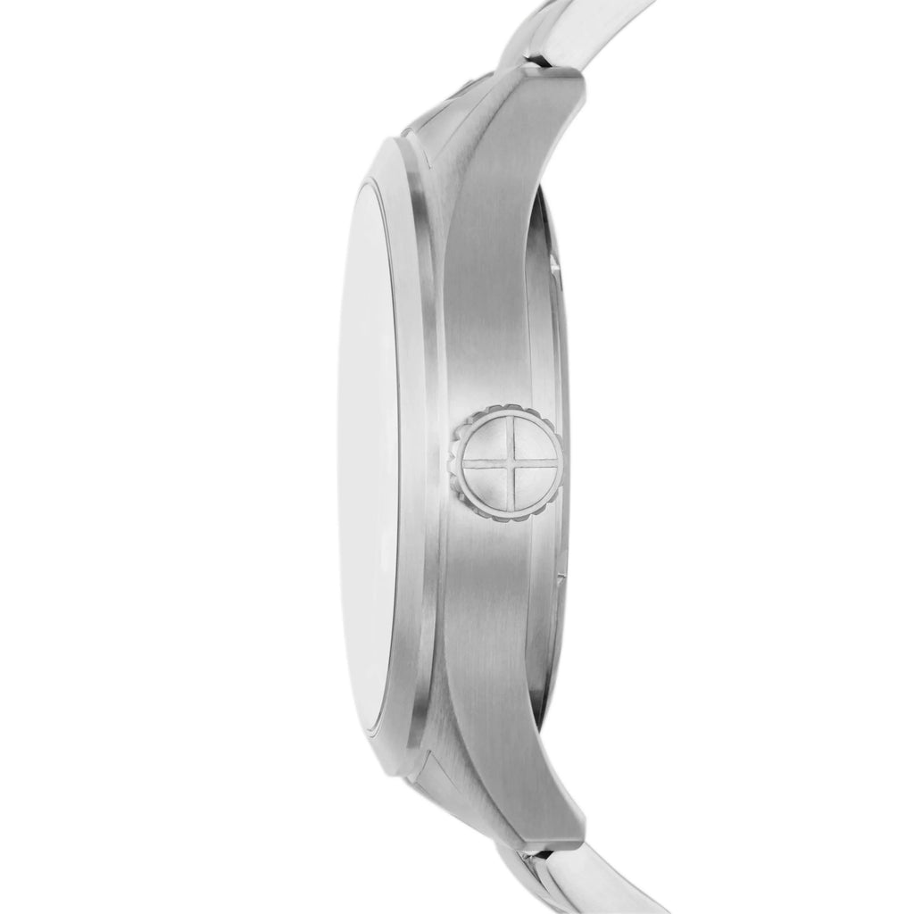 Men's Fossil Defender Solar-Powered Steel Watch Stainless
