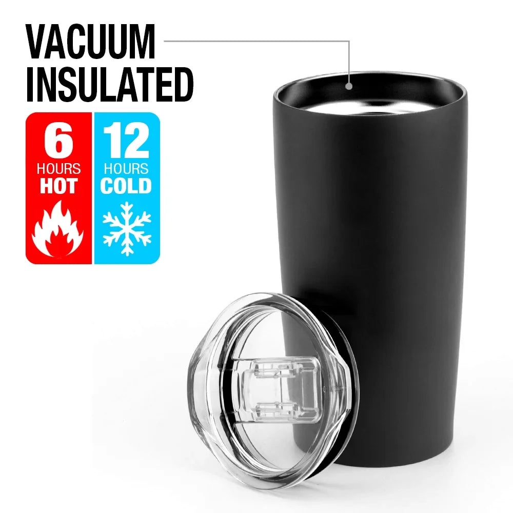 Vacuum Drinks | oz Stainless Sliding for The Hobbit/Azog Beverages Great Mug/Cup, Coffee Double Leakproof Lid & 20 Travel and Steel Insulated Cold Hot with Tumbler Wall