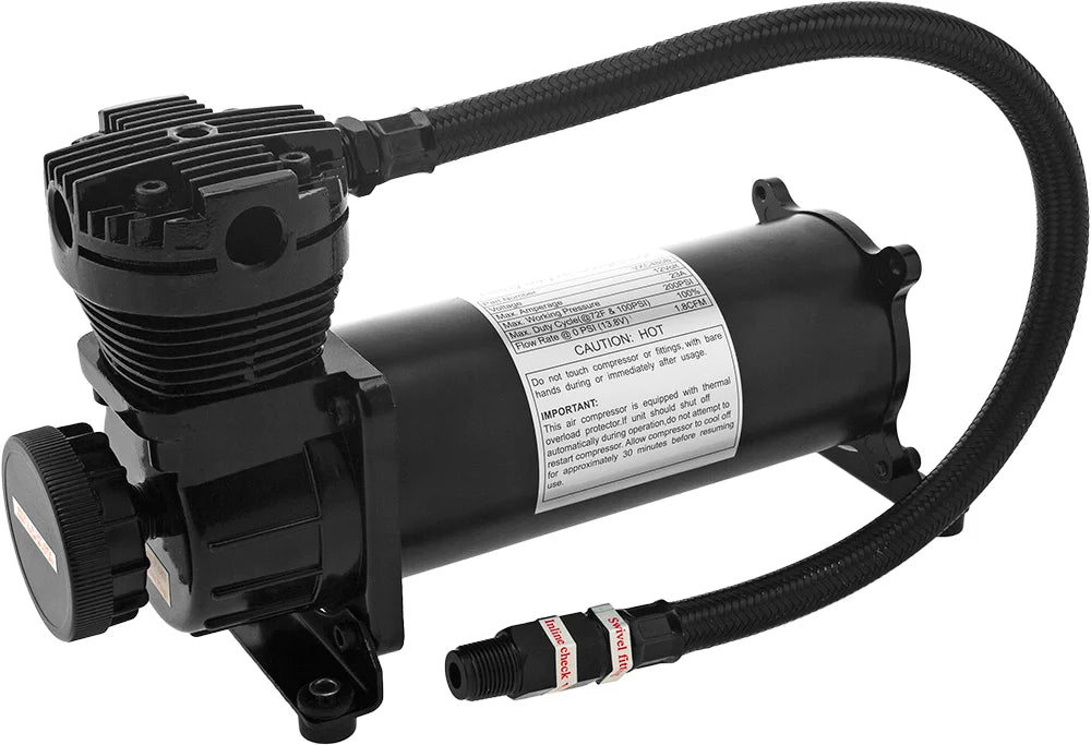 Compressor, 3 8 OCTOPOD Horn Air System- Trucks/Car/Semi. 200psi like VXO4830AB/8124XB Loud Tank, Horns Train Trumpets.Super Aluminum Onboard Vixen Pickup/Jeep dB.Fits Complete Vehicles Gallon Kit for