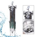 High Steel Pressure Bag 150PSI Stainless In/Out Housing Filter NPT 2in