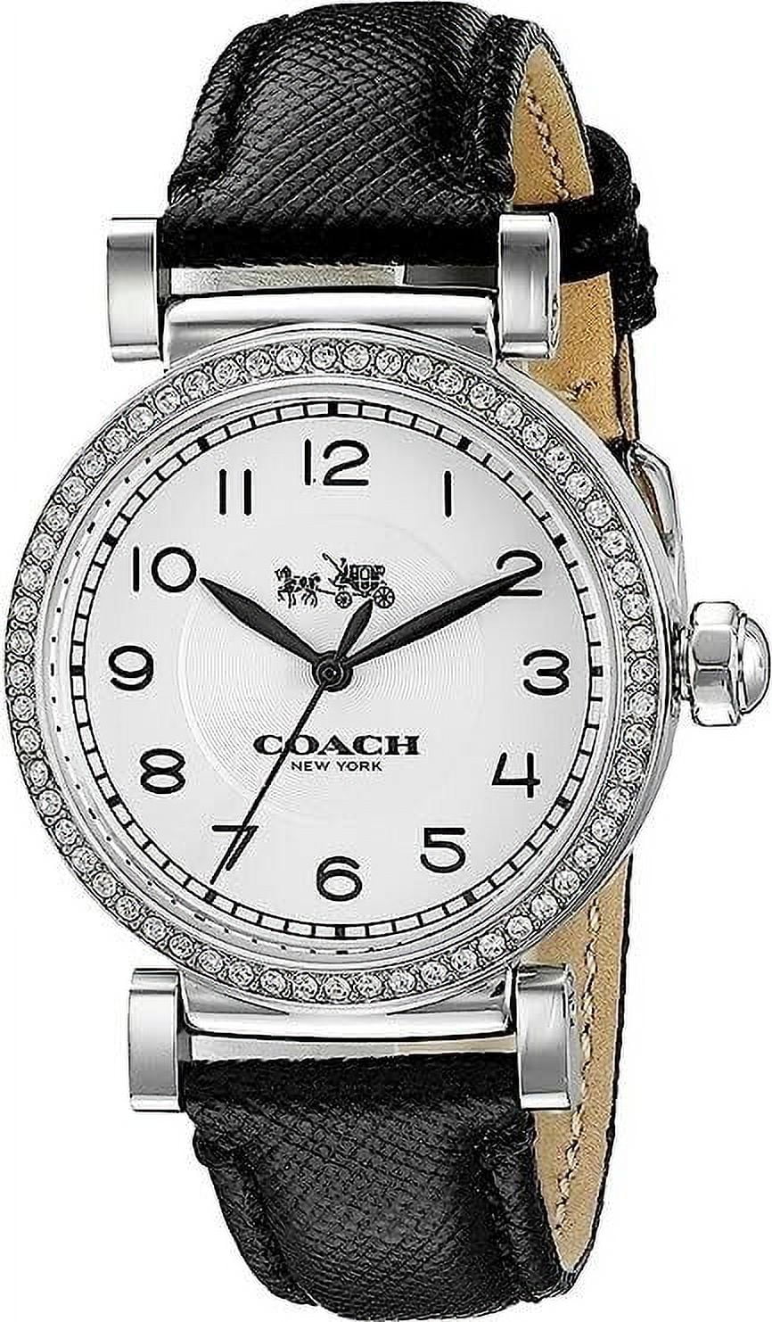 Coach Dial Ladies Madison Quartz Watch Silver 14502399