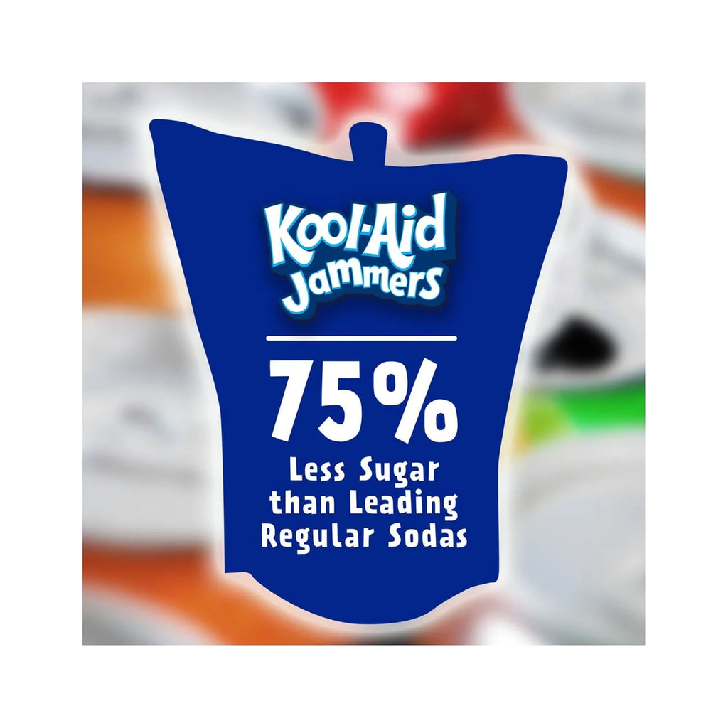 Kool-Aid (Pack Jammers Fruit of 6) Blue Drink, Raspberry