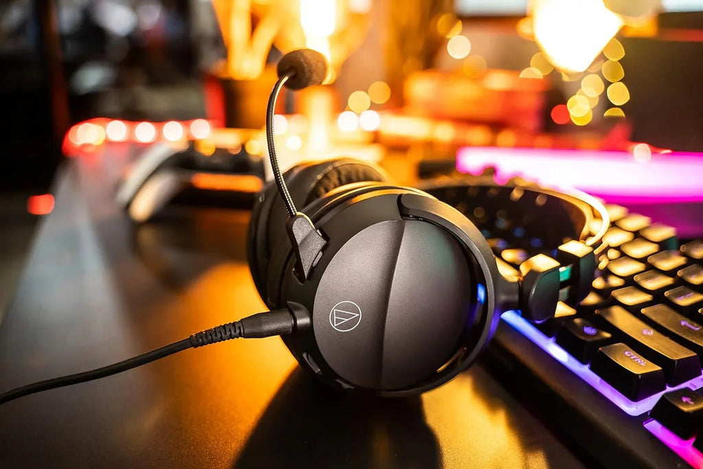 Black/Blue Additional Gaming Audio an Protect with Epic - Wired Year Coverage (2022) by 2 Headset Technica ATH-GL3BK Closed-Back