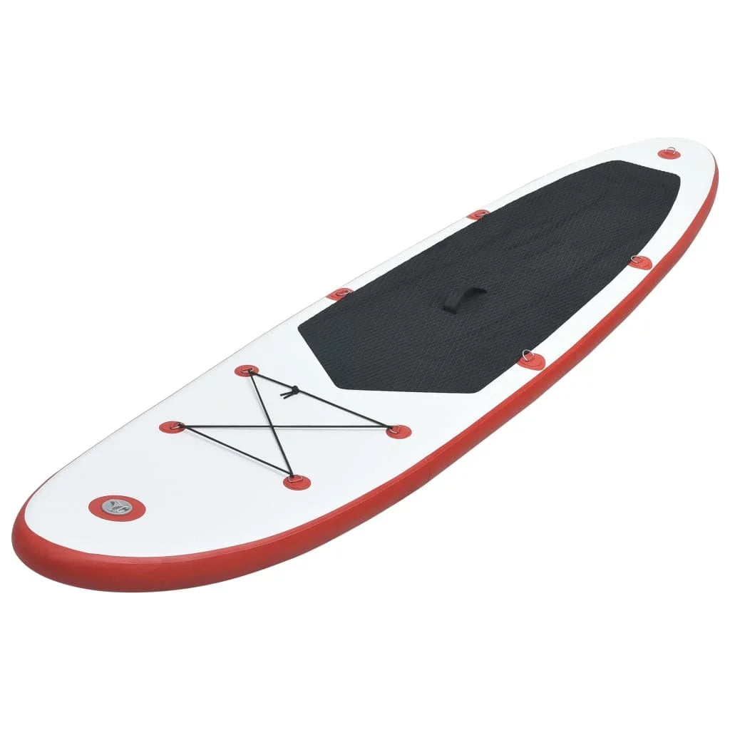 and Stand Surfboard Board in Inflatable Red Paddle Captivating Up White Set An