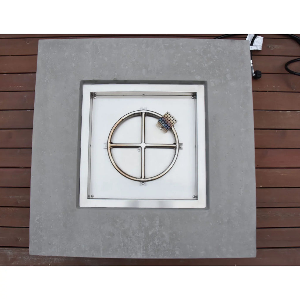 Natural Manhattan Gas Table 45,000 Outdoor Concrete Elementi BTU Fire