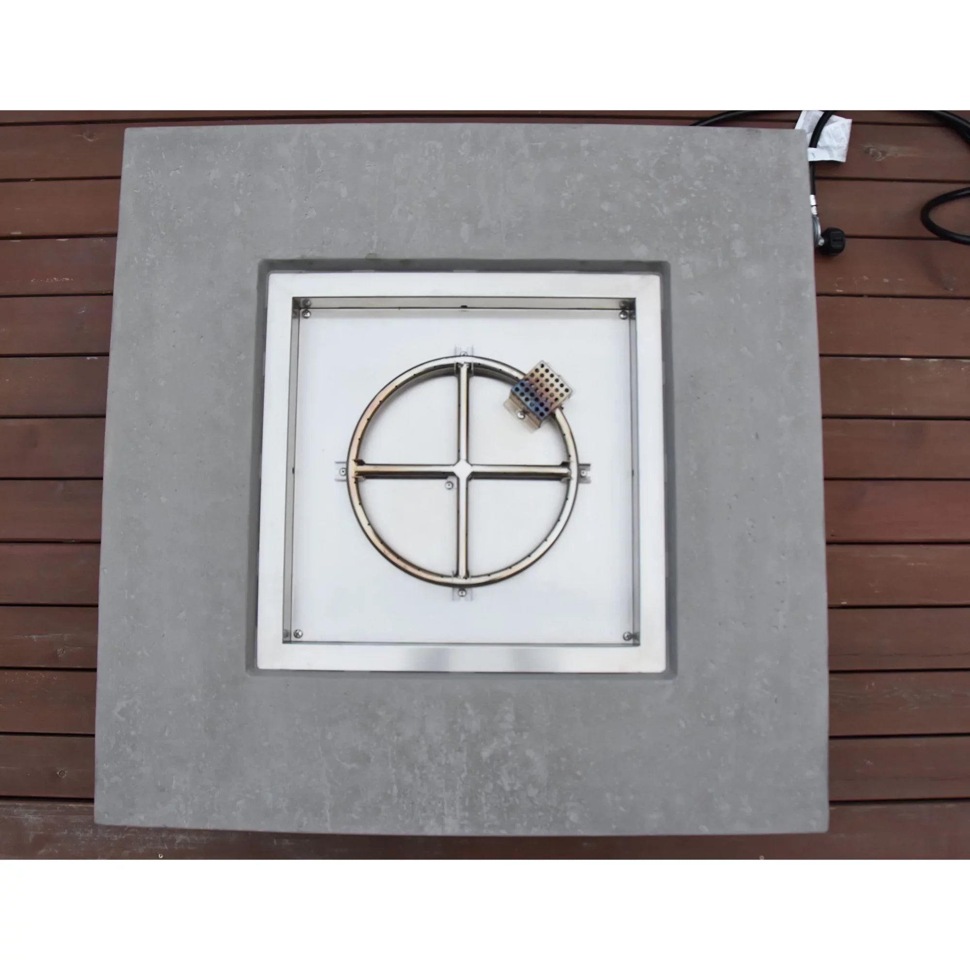 Natural Manhattan Gas Table 45,000 Outdoor Concrete Elementi BTU Fire