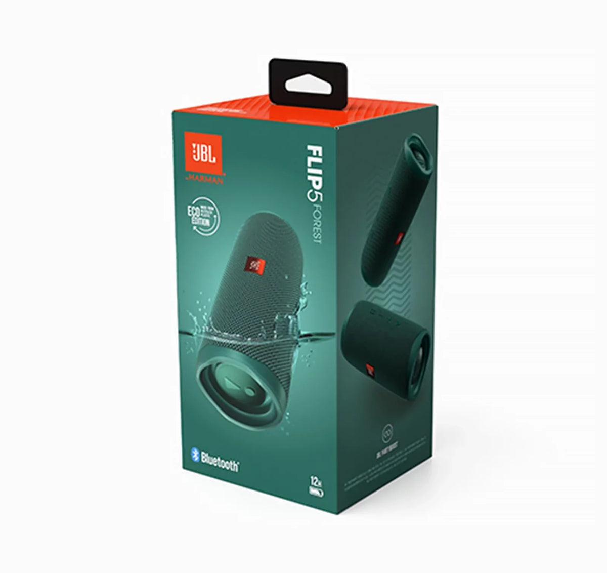 Green Portable Bluetooth Box Flip Open 5 Speaker JBL ECO
