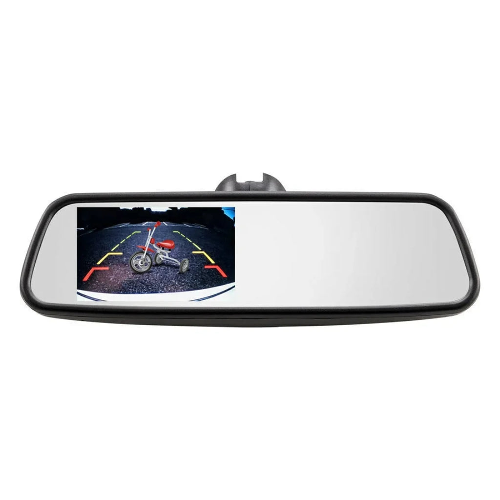 Replacement - Mirror Monitor Rearview - iBEAM Black 4.5"