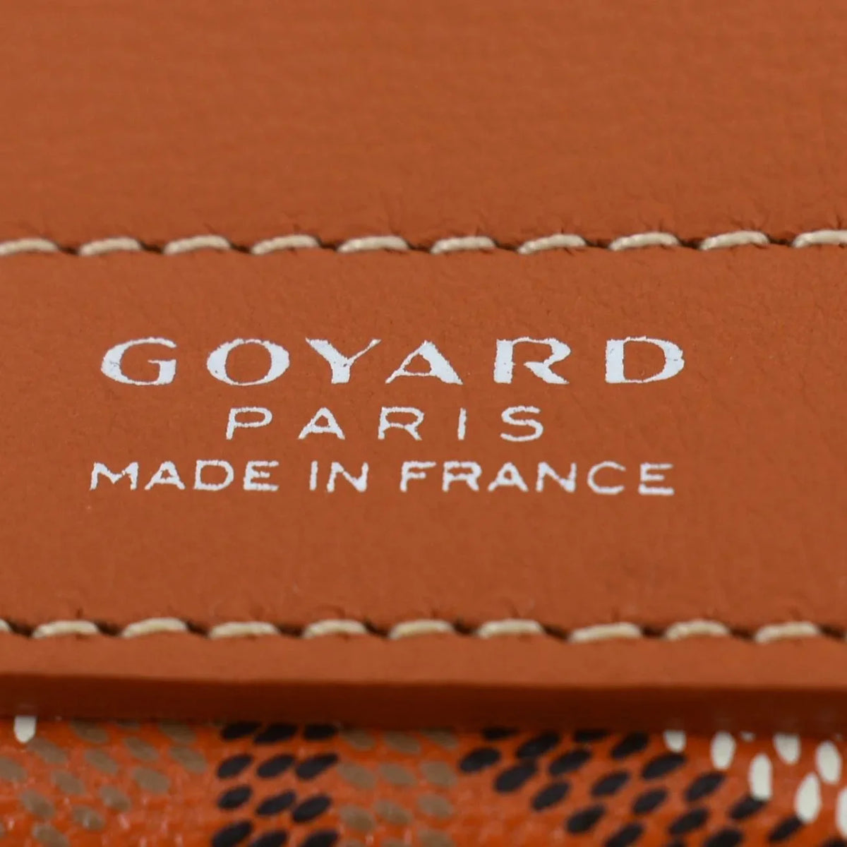 GOYARD Rouette Orange Pre-owned Shoulder Soft Bag Canvas