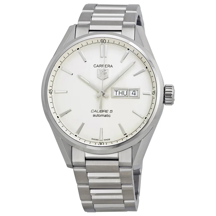 Carrera WAR201BBA0723 Men's Dial Tag Heuer Silver Automatic Watch