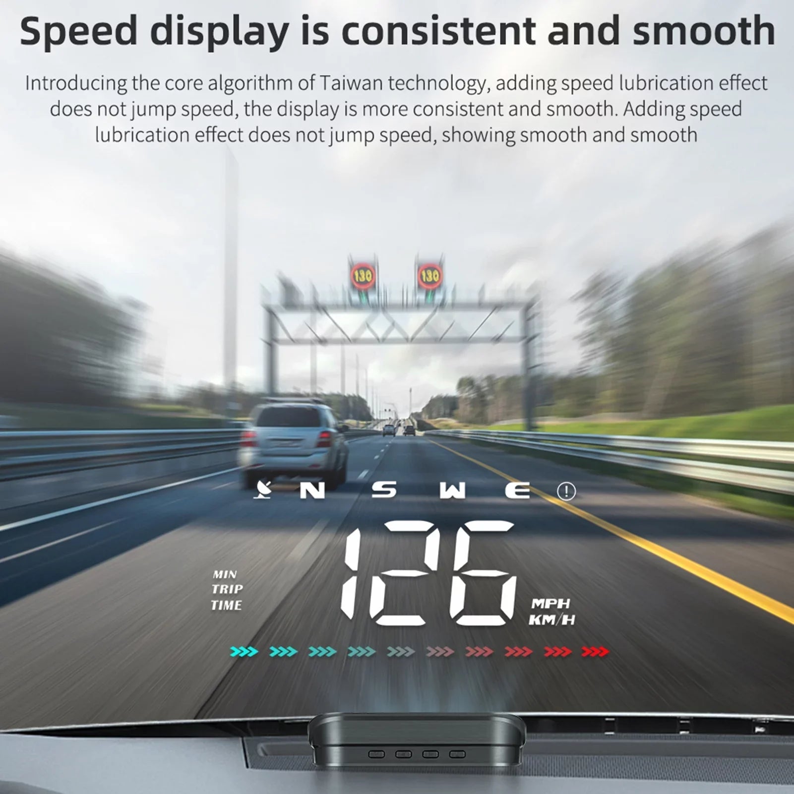 GPS for Alarm Digital Speedometer Heads-Up Car with Display Pinnaco Speedometer Overspeed