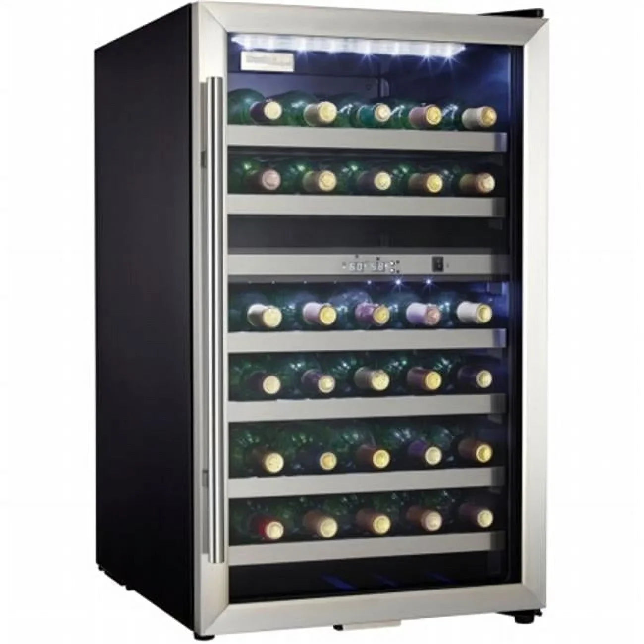 with Freestanding Compact Wine Capacity Cooler 38-Bottle Danby in. 20