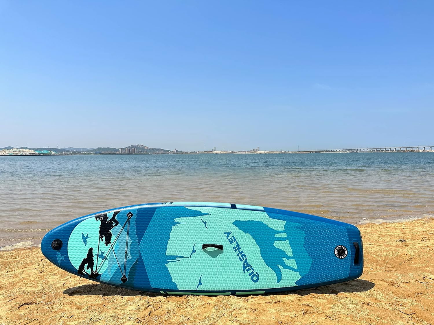 Stand SUP Paddle Max x6 & Up Accessories, Deck, Surfing, 330lbs Board for & Stance, Adults, Non-Slip for 11'x33 Inflatable with Youth Fishing Premium Wide