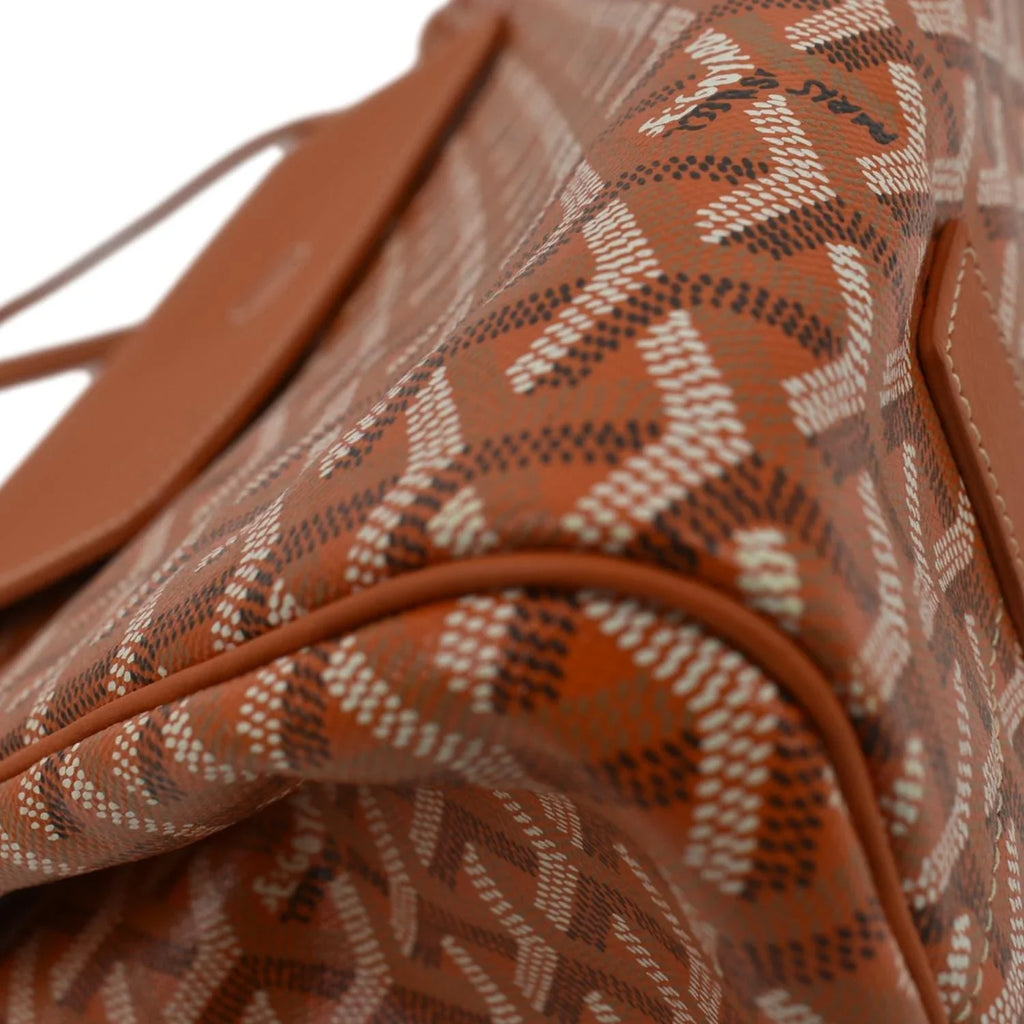GOYARD Rouette Orange Pre-owned Shoulder Soft Bag Canvas
