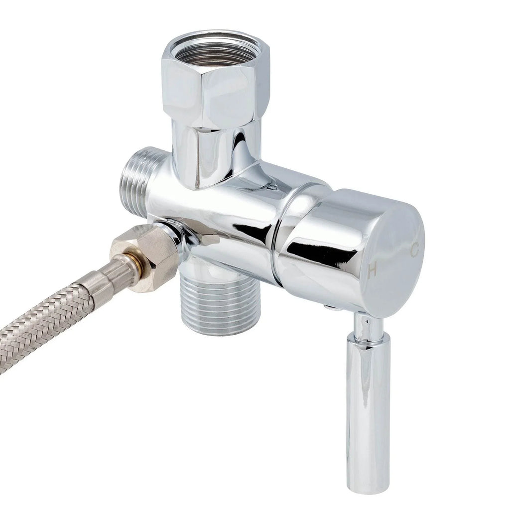 Cold Mixing and Hand Bidet Brondell Hot Kit Valve Sprayer Shattaf Held Upgrade