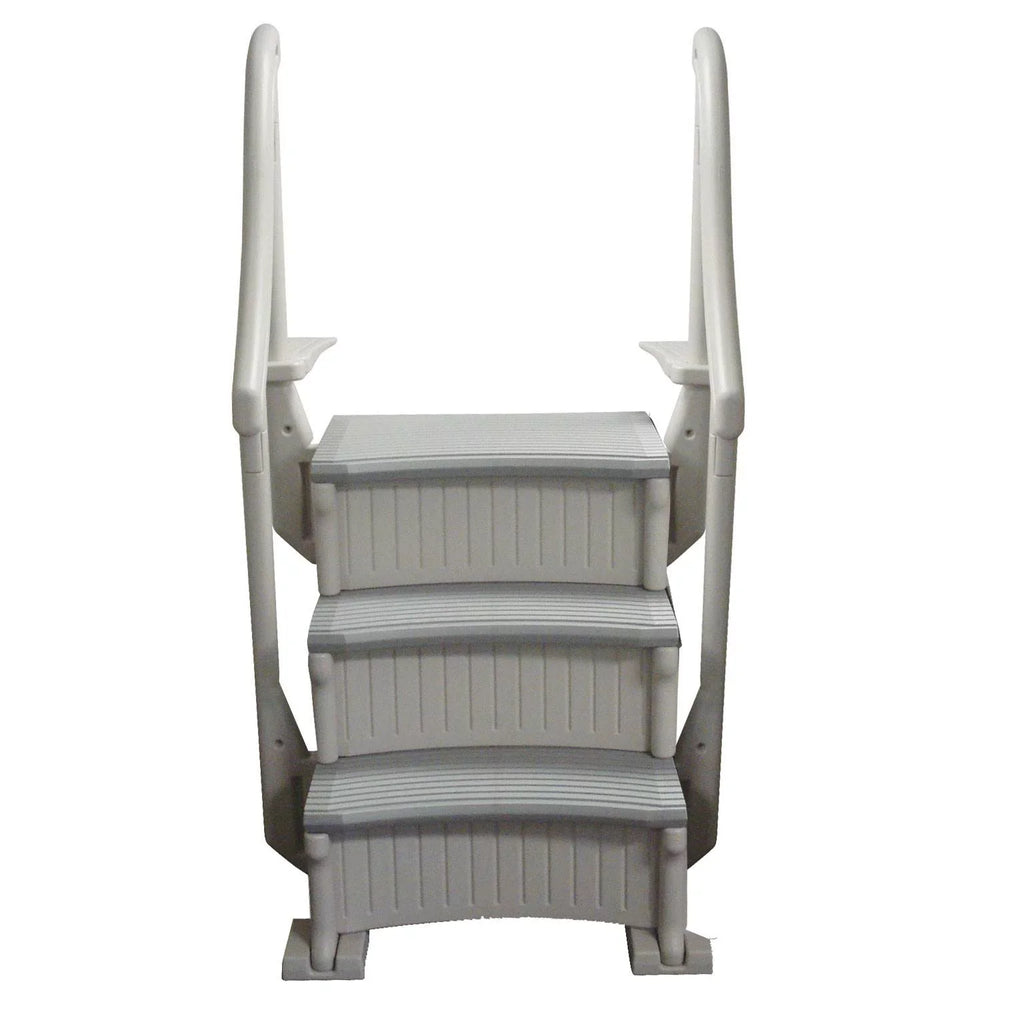 Grand Entry Steps Swimming Pool CCXIG Stairs Inground Gray Pack) (2 Confer
