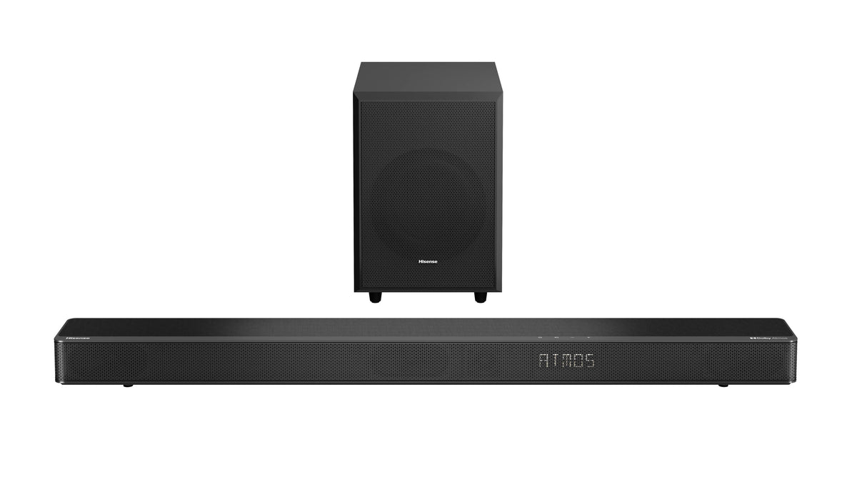 and (AX3120G) Subwoofer* Hisense Atmos (Refurbished) Dolby Soundbar with Wireless 360W Ch Restored 3.1.2