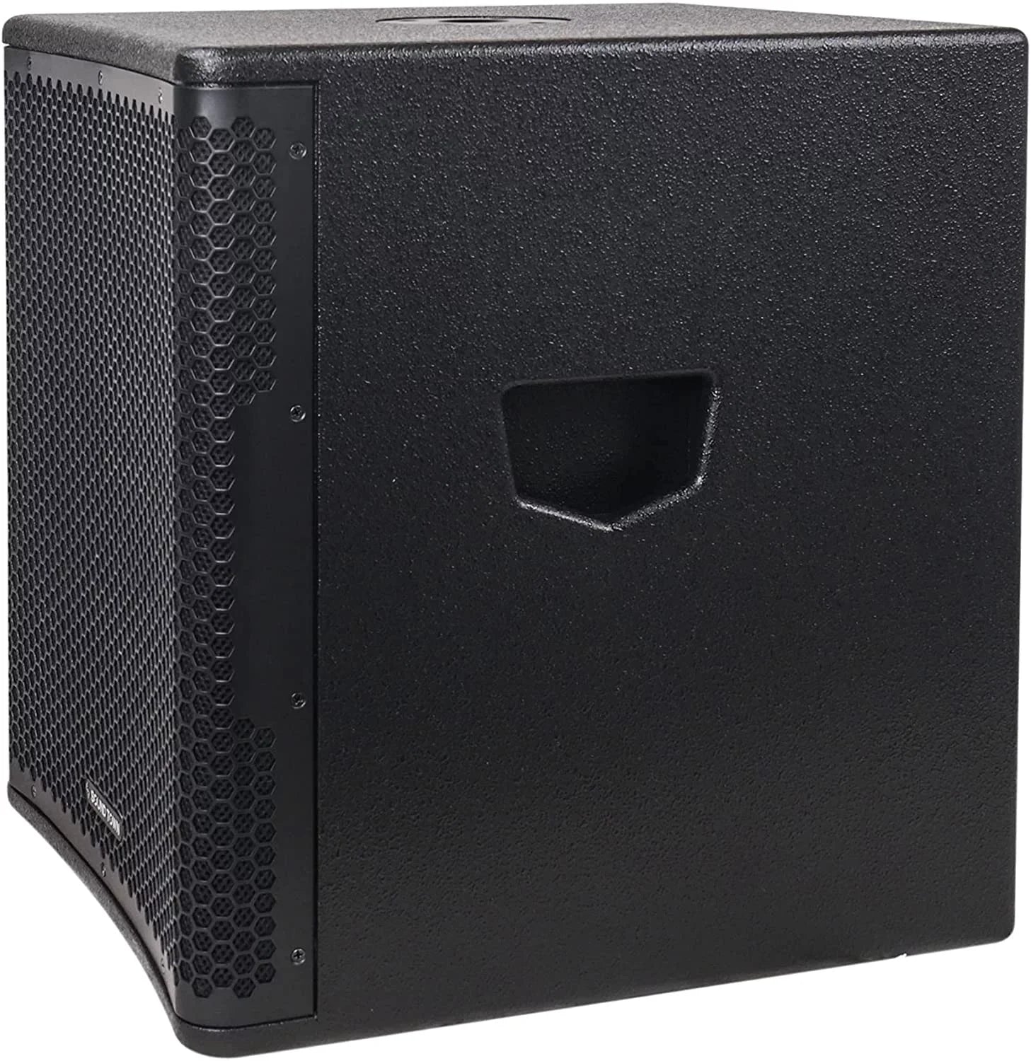 Series Class-D 4" Output 15" Selectable 100 Sound Town Modes, Birch Amplifier, Powered with and oz PA/DJ Subwoofer Plywood, LPF DSP Voice Coil, Black OBERON (OBERON-15SPW) Magnet, 1400W