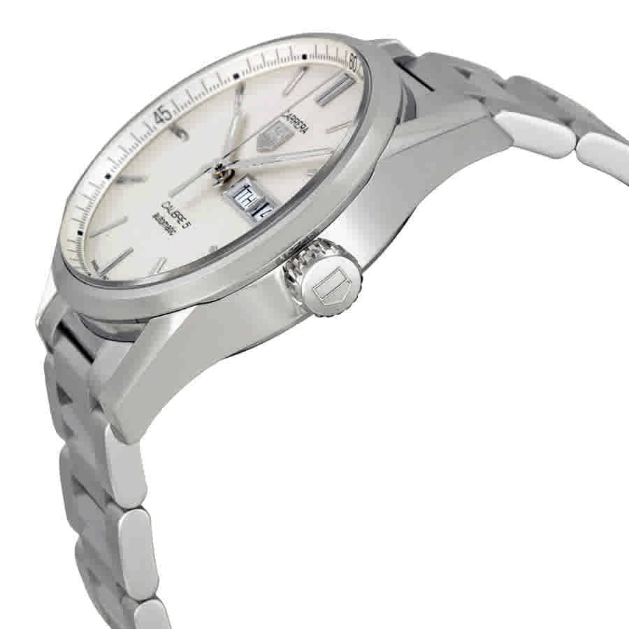 Carrera WAR201BBA0723 Men's Dial Tag Heuer Silver Automatic Watch