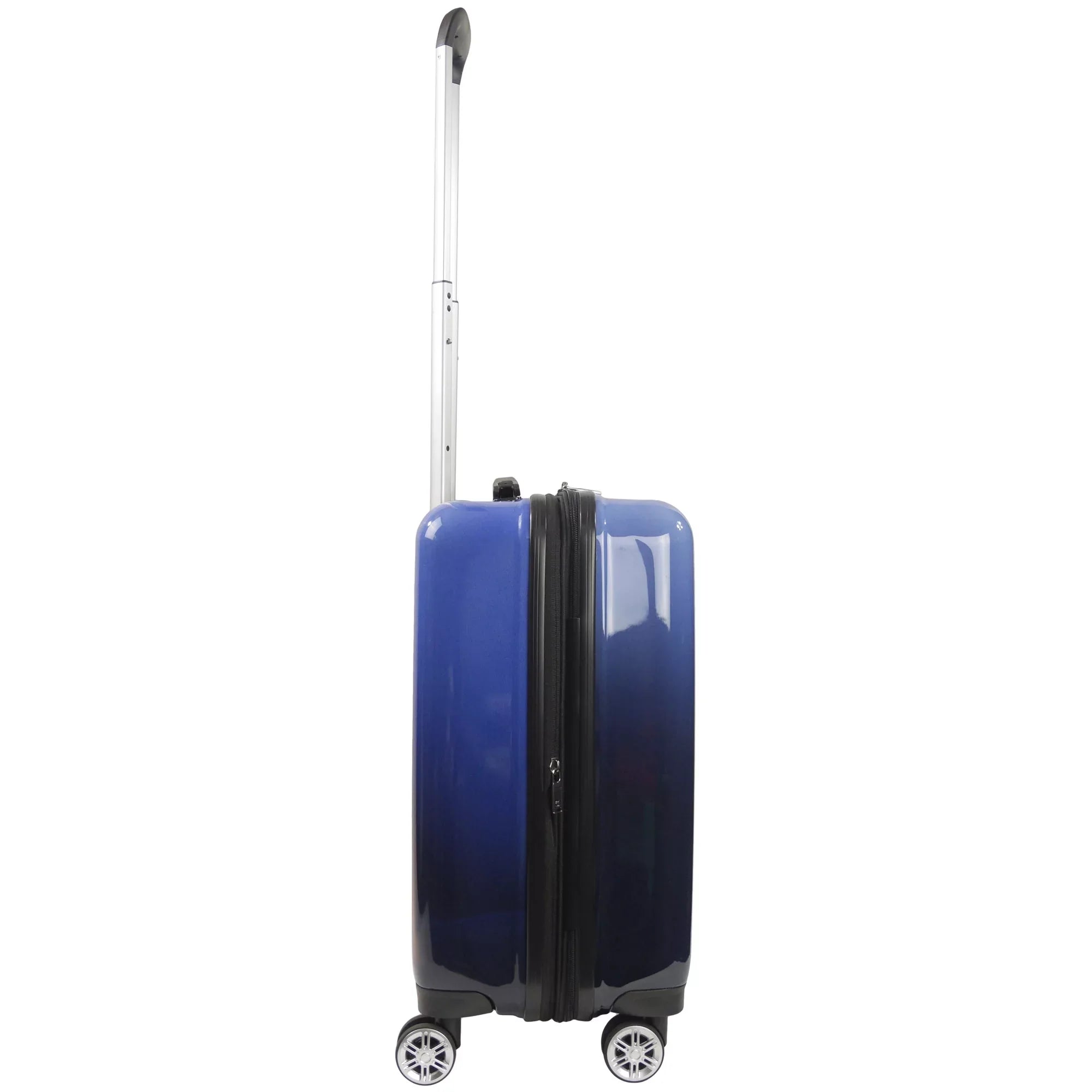 Impulse with Rolling Suitcase Ombre Wheels, Spinner Hardshell Carry 22 Blue Luggage, Inch On