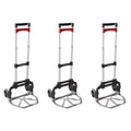 Hand with Truck Cart Wheels, Pack) Magna Personal (3 Rubber MCI Folding