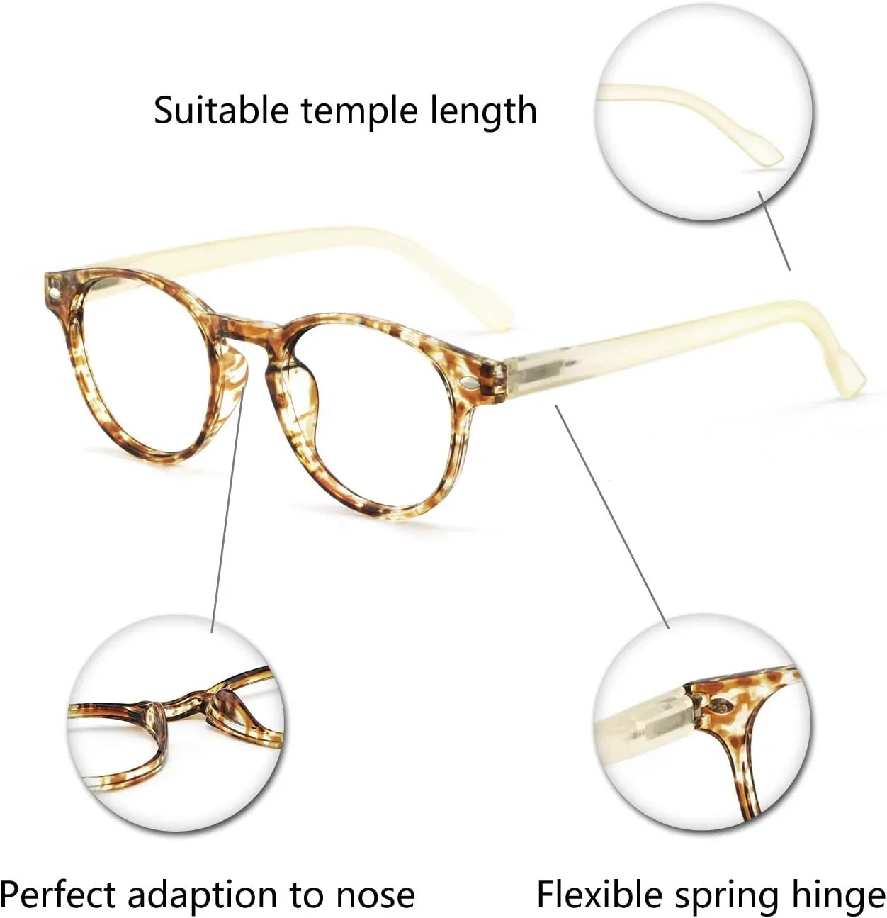 For CHIARI frame Reading Stylish Women(Yellow,3.0) Glasses Designer OCCI Acetate Lightweight