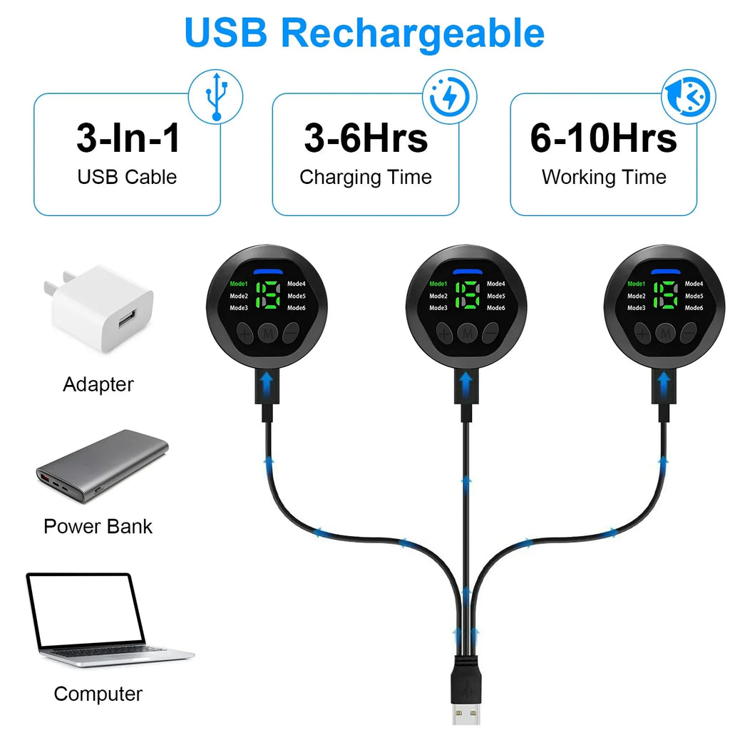 Office Stimulator Equipment Fitness 6 Levels, Equipment Toning ABS Modes, Waist Belt, Trimmer Home Training iMounTEK Belt Equipment Workout Muscle Abdominal 18 Intensity