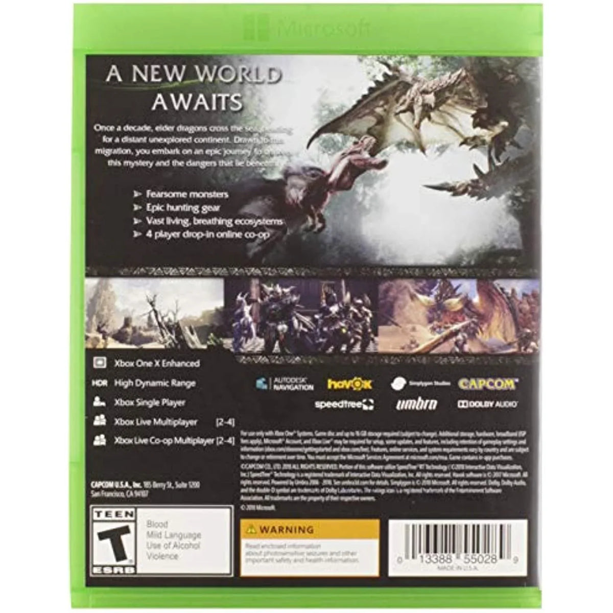 Hunter Monster Xbox One World -