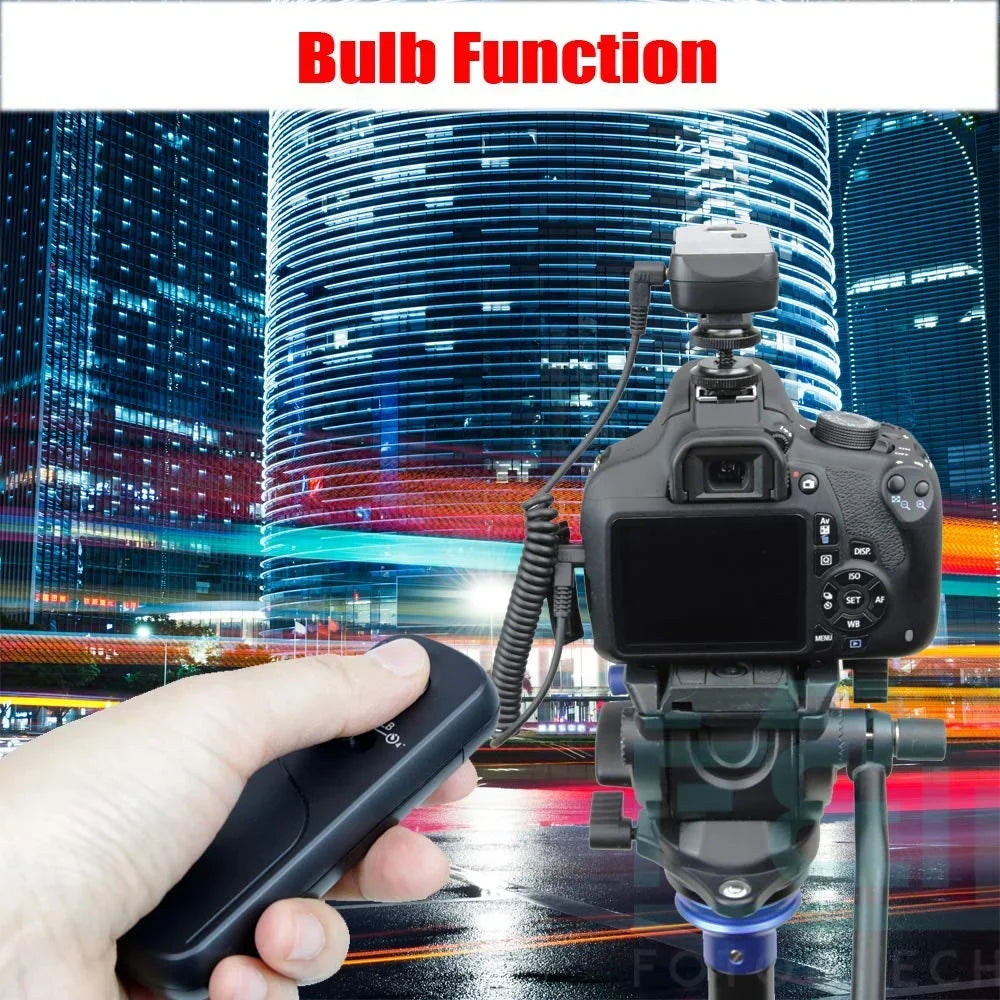 FZ100 Shutter Release Control Wireless Remote Panasonic L10 DMC-G85 Angle DC-GH5/DMC-FZ300 L1 360 DMC-G7 Foto&Tech GX7 G6 100 GH4 Any Working DC-G9 G5 FZ1000 FZ150 GF6 G10 FZ2500(FZ2000) Meters- FZ200