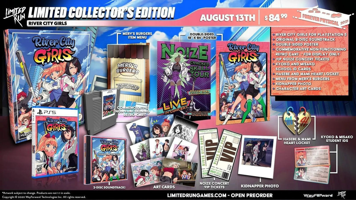 Edition River - - PlayStation Girls #10 Run [Sony City Limited Collector's 5]