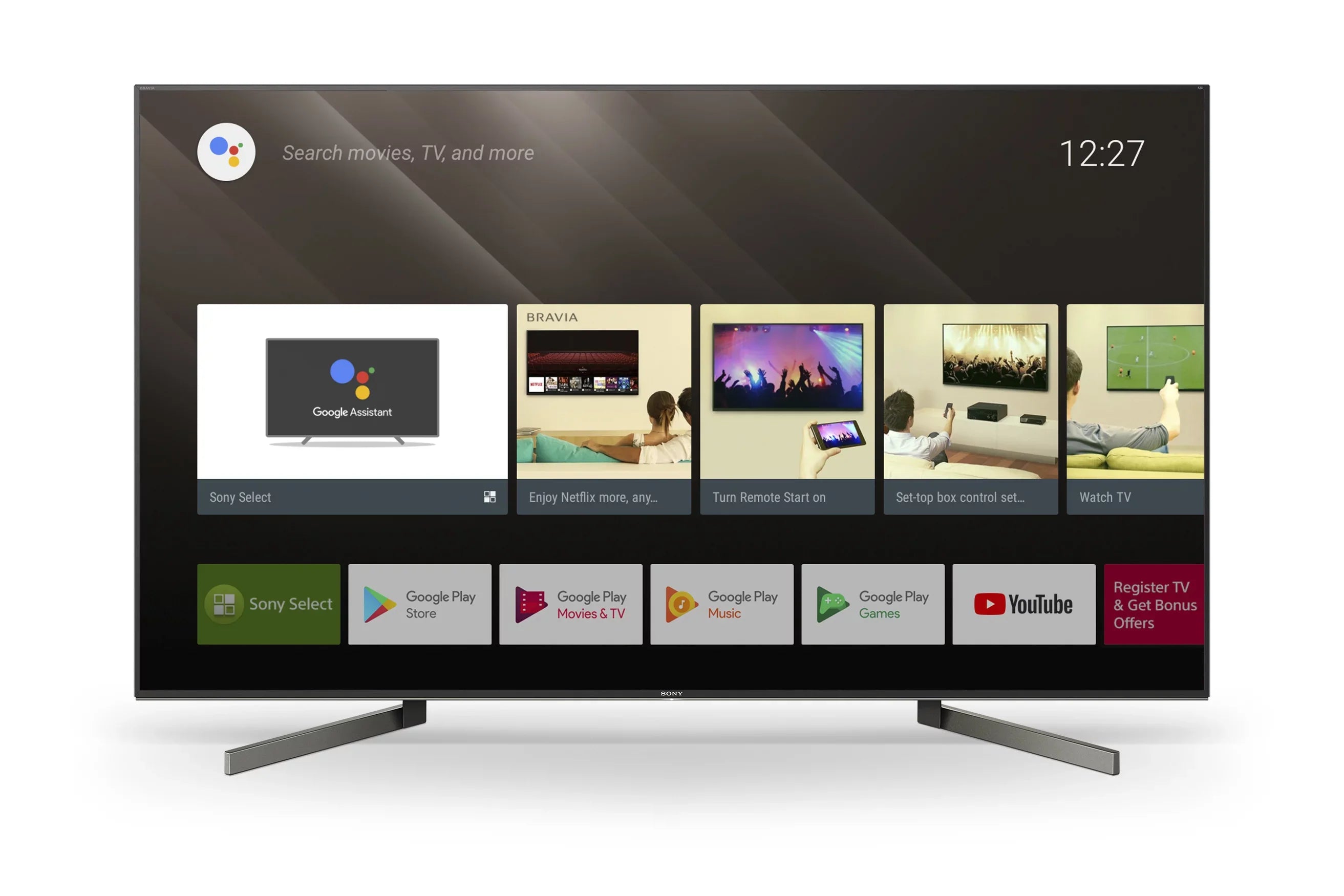 HDR BRAVIA 4K UHD 49" Sony Smart Android TV XBR49X900F Series Class LED 900F