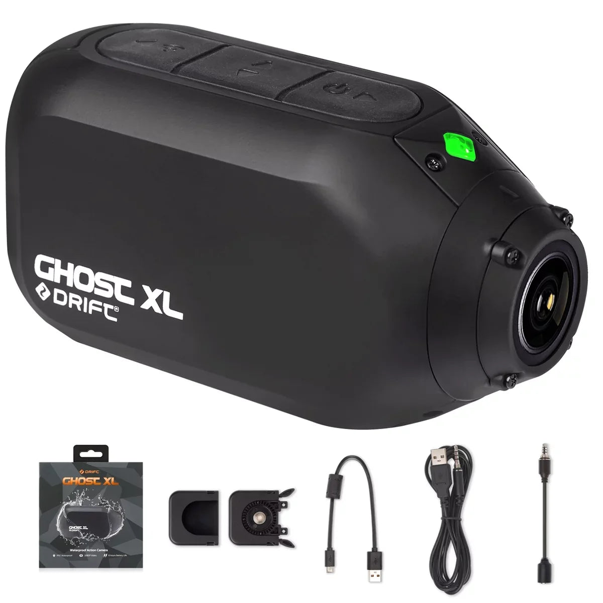 Battery Support 9 External Sports XL Hour Drift Life Camera Mic Waterproof Ghost Camera,