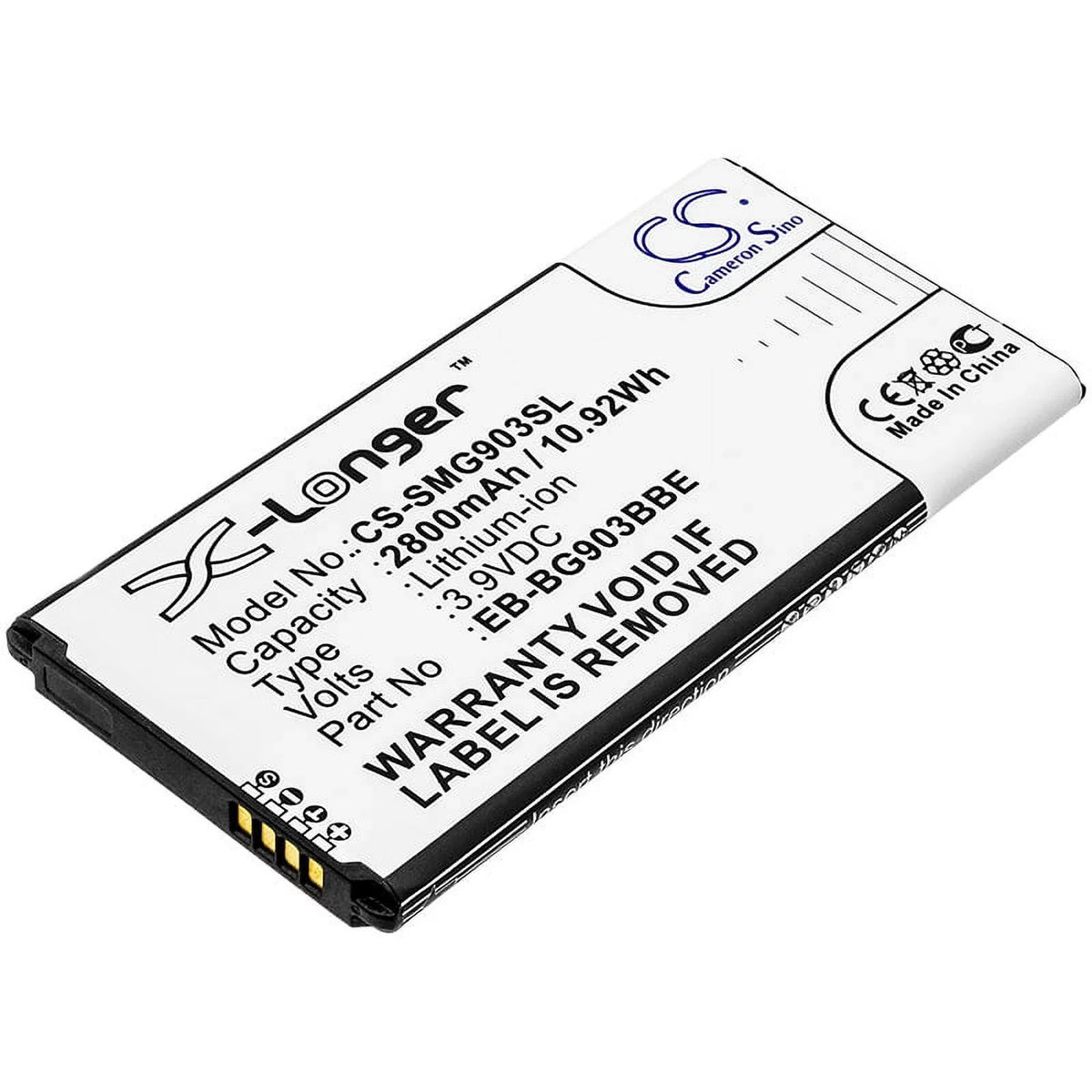Long-lasting Rechargeable Galaxy Power Battery Samsung 2800mAh Neo for S5 - -